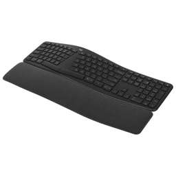 LOGITECH Клавиатура K860 черный USB беспроводная BT/Radio Multimedia Ergo (подставка для запястий) (920-010359)