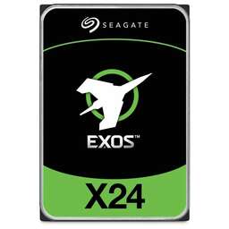 SEAGATE Жесткий диск Exos X24 ST24000NM001K, 24ТБ, HDD, SATA III, 3.5"