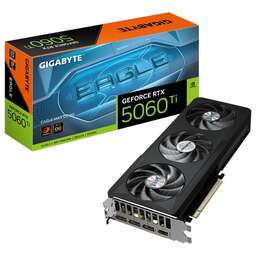 GIGABYTE Видеокарта RTX5060Ti EAGLE MAX OC 8GB GDDR7 128bit 3xDP HDMI 3FAN RTL