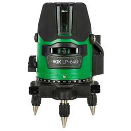 RGK Нивелир лазерн. LP-64G 2кл.лаз. 532нм цв.луч. зеленый (775298)