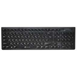 OKLICK Клавиатура Оклик 880S черный USB беспроводная slim Multimedia