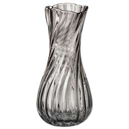 LEFARD ВАЗА "GLASS NATURE" GREY 12*12*25,5 СМ 698-136