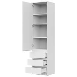 НК-МЕБЕЛЬ STERN шкаф-пенал ШКЯ-1 Белый 72678277 (2 кор.)