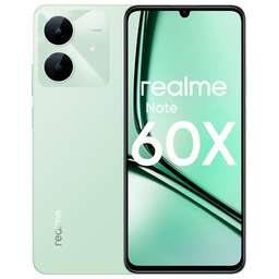 REALME 6.74" Смартфон Note 60х 3/64Gb, RMX3938, IPS, 90Гц, 5000мAч, зеленый