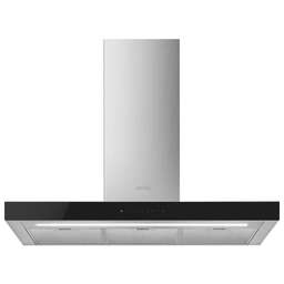SMEG Вытяжка козырьковая KBT9L4VN, управление сенсорное, нержавеющая сталь