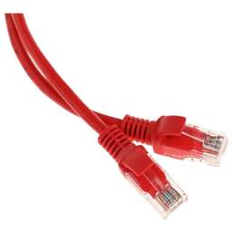 PREMIER Патч-корд PP12-0.5M/R 1000Гбит/с UTP 4 пары cat.5E CCA molded 0.5м красный RJ-45 (m)-RJ-45 (m)