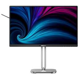 PHILIPS Монитор 24" 24B2U4301 черный IPS LED 16:9 HDMI M/M матовая HAS Piv 300cd 178гр/178гр 1920x1080 120Hz DP FHD USB 5.74кг