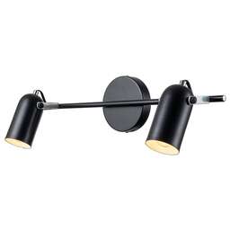 ESCADA Настенно-потолочный свет 696/2A E14*40W Black/Chrome