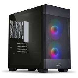 LIAN-LI Корпус Lancool 205M Mesh черный без БП mATX 3x120mm 2x140mm 2xUSB3.0 audio bott PSU