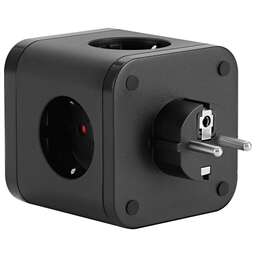 BURO Сетевой разветвитель BU-PW3UC-Plus-B (3 розетки) черный (коробка)