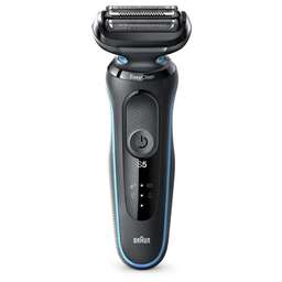 BRAUN Бритва сетчатая Series 5 50-M1000s реж.эл.:3 питан.:аккум. черный/синий