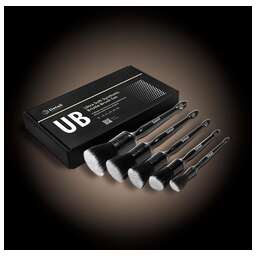 DETAIL DT-0409 Комплект пласт. кистей с ультрамягким искусст. ворсом