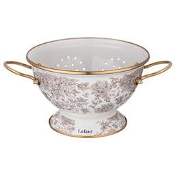 LEFARD ДУРШЛАГ ЭМАЛИРОВАННЫЙ, СЕРИЯ ROYAL GARDEN 22*13СМ 950-722