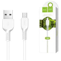 HOCO (6957531068952) X20 USB (m)-microUSB (m) 3.0м - белый