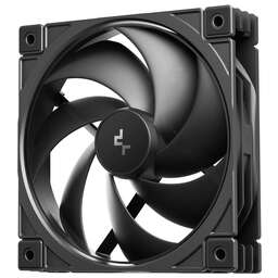 DEEPCOOL Вентилятор для корпуса FD12 V2 120х120x25 черный 4-pin 35.6дБ (R-FD12V2-BKNPN1-G) Ret