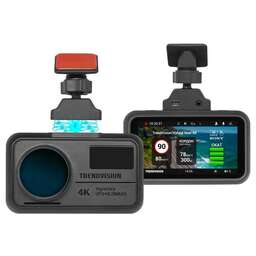 TRENDVISION Видеорегистратор с радар-детектором Hybrid Signature Real 4K черный 2160p 170гр. GPS NT96670