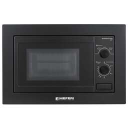 MEFERI Микроволновая печь MMO6020BK 20л. 800Вт черный (встраиваемая)