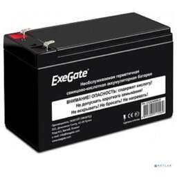 EXEGATE EX285658RUS Аккумуляторная батарея HRL 12-7.2 (12V 7.2Ah, 1227W, клеммы F2)