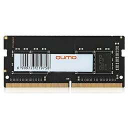 QUMO DDR4 SODIMM 8GB QUM4S-8G2666C19 PC4-21300, 2666MHz OEM/RTL