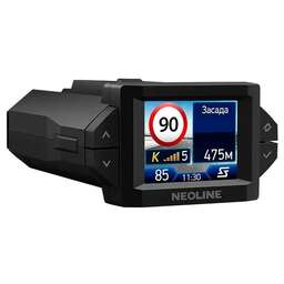 NEOLINE Видеорегистратор с радар-детектором X-COP 9350 черный 1080p 130гр. GPS Ambarella