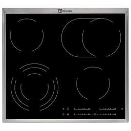 ELECTROLUX Электрическая варочная поверхность EHF46547XK, конфорок: 4 шт., стеклокерамика, независимая, черный