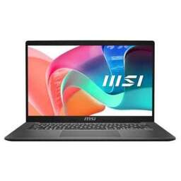 MSI Ноутбук Modern 14 F13MG-207RU 14", IPS, Intel Core i7 1355U 1.7ГГц, 10-ядерный, 16ГБ DDR4, 512ГБ SSD, Intel Iris Xe graphics, Windows 11 Home, серый [9s7-14s121-207]