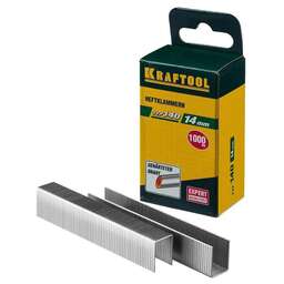 KRAFTOOL Скобы для степлера 31680-14 серебристый
