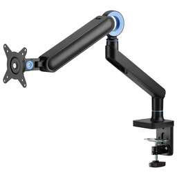 ULTRAMOUNTS Кронштейн для мониторов UM719B черный 17"-35" макс.10.5кг крепление к столешнице поворот и наклон