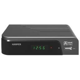 HARPER HDT2-1510 цифровой телевизионный ресивер с дисплеем