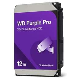 WESTERN DIGITAL Жесткий диск SATA 12TB 6GB/S 256MB PURPLE PRO WD122PURP WDC