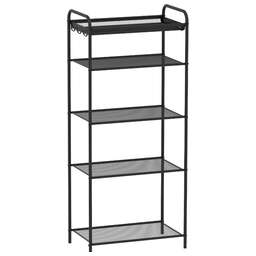 ЗМИ Подставка для обуви "Верона 15" (VERONA 15 shoe rack) ПДОВ15 Черный