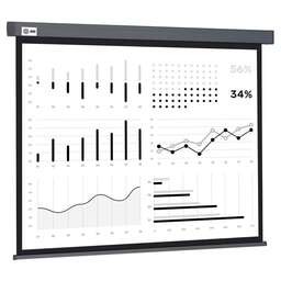 CACTUS Экран 100" 180x180см Wallscreen CS-PSW-180X180-SG 1:1 настенно-потолочный рулонный серый