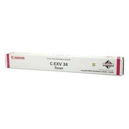 CANON Тонер C-EXV34M, для iR C2020/C2025/C2030/C2220/C2225/C2230, пурпурный, туба