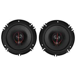 PIONEER Колонки автомобильные TS-R1651S-2 (без решетки) 300Вт 90дБ 4Ом 16.5см (6 1/2дюйм) (ком.:2кол.) коаксиальные трехполосные