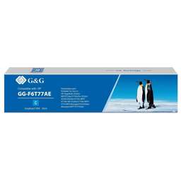 G&G Картридж струйный GG-F6T77AE 913A GG-F6T77AE голубой (55мл) для HP PW 352dw/377dw/Pro 477dw/452dw