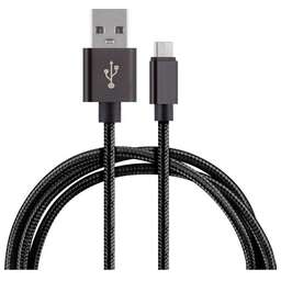 ENERGY Кабель ET-25 USB/Type-C, черный (104103)