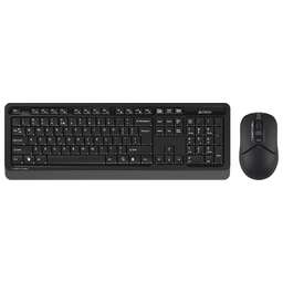 A4TECH Fstyler FG1010 клав: черный/серый мышь: черный/серый USB беспроводная