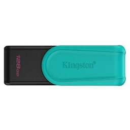 KINGSTON Флешка USB DataTraveler Exodia S 128ГБ, USB3.0, бирюзовый и черный [dtxs/128gb]