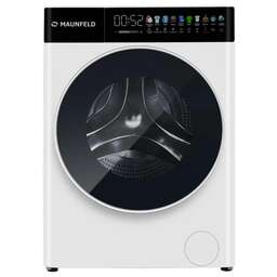 MAUNFELD Стиральная машина MFWM129WH05 класс: A+++ загр.фронтальная макс.:9кг белый инвертер
