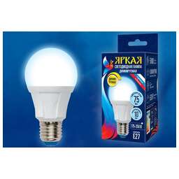 UNIEL (UL-00004285) LED-A60 10W/6500K/E27/FR/DIM PLP01WH