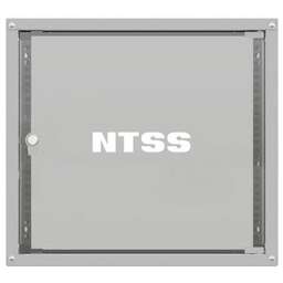 NTSS Шкаф коммутационный Lime -WL12U5560GS настенный, стеклянная передняя дверь, 12U, 635x770x600 мм