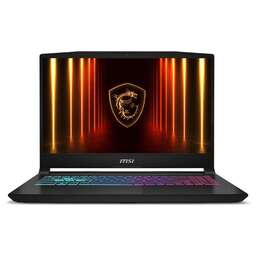 MSI Ноутбук Katana 15 HX B14WFK-617XRU Intel Core i7-14650HX/16Gb/SSD1Tb/RTX5060 8Gb/15.6"/IPS/FHD/1920x1080/144Hz/NoOS/Black (9S7-1587C1-617)