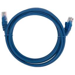 REXANT Патч-корд U/UTP, CAT 6, RJ45-RJ45, 26AWG, LSZH, синий, 2м