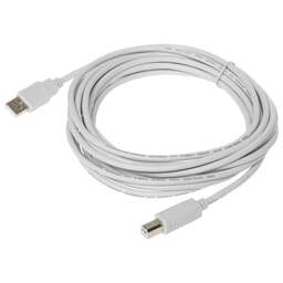 BURO Кабель USB A(m) USB B(m) 5м (USB2.0-AM/BM-5)