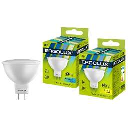 ERGOLUX (12159) LED-JCDR-7W-GU5.3-4К