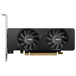 MSI Видеокарта NVIDIA GeForce RTX 3050 RTX 3050 LP 6G OC 6ГБ GDDR6, Low Profile, OC, Ret