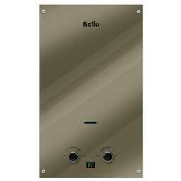 BALLU Водонагреватель проточный Fiery Glass Mirror GWH 10, газовый