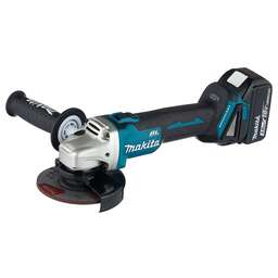 MAKITA Угловая шлифмашина DGA504RF, аккумуляторная, с 1 АКБ