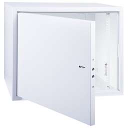 REXANT Шкаф настенный 19" АНТИВАНДАЛЬНЫЙ распашной 10U 600×500×500мм, (ШxГxВ) RAL 7035