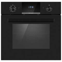WEISSGAUFF Духовой шкаф электрический EOM 691 PDB Matt Edition, 60л, дверца с 3 стеклами, черный